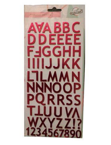 Alfabetsticker