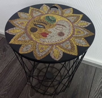 Bijzettafel zon