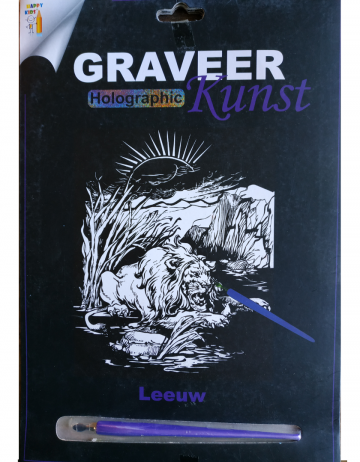 Graveer holographic kunst