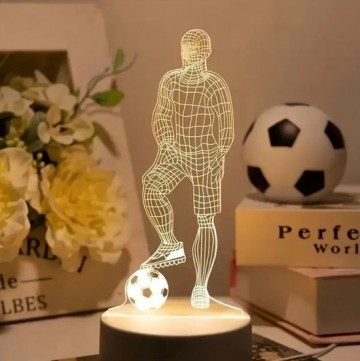 Voetballer verlichting